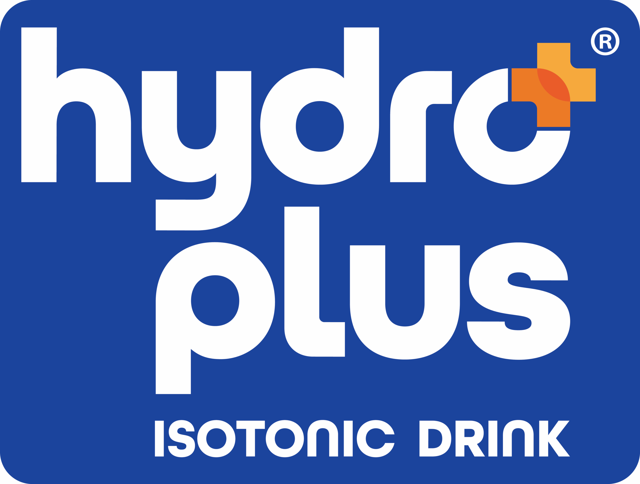 HYDROPLUS - LOGO ®️ isotonic drink-lockup